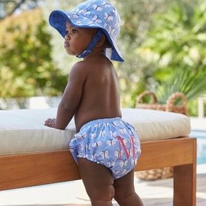 NWT Pottery Barn Swim Suit Diaper Cover 3-6 mos